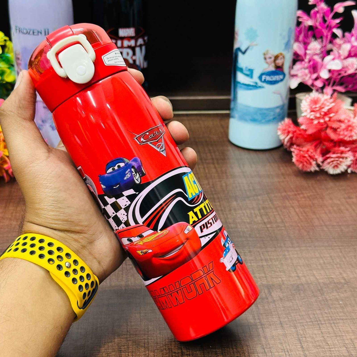 Personalized Stainless Steel Kids Water Bottles – Leak-Proof & Insulated (500 ml)