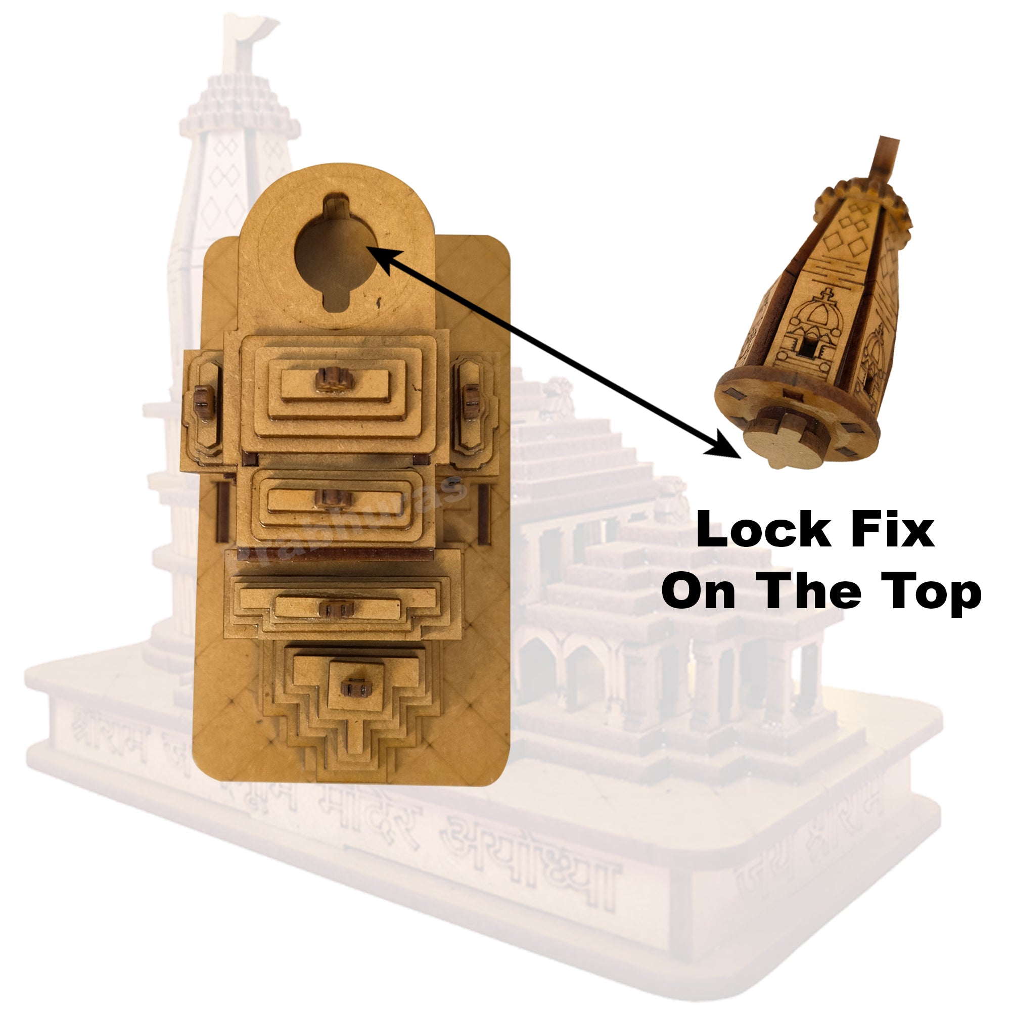 Shree Ram AYODHYA Mandir Wooden Temple