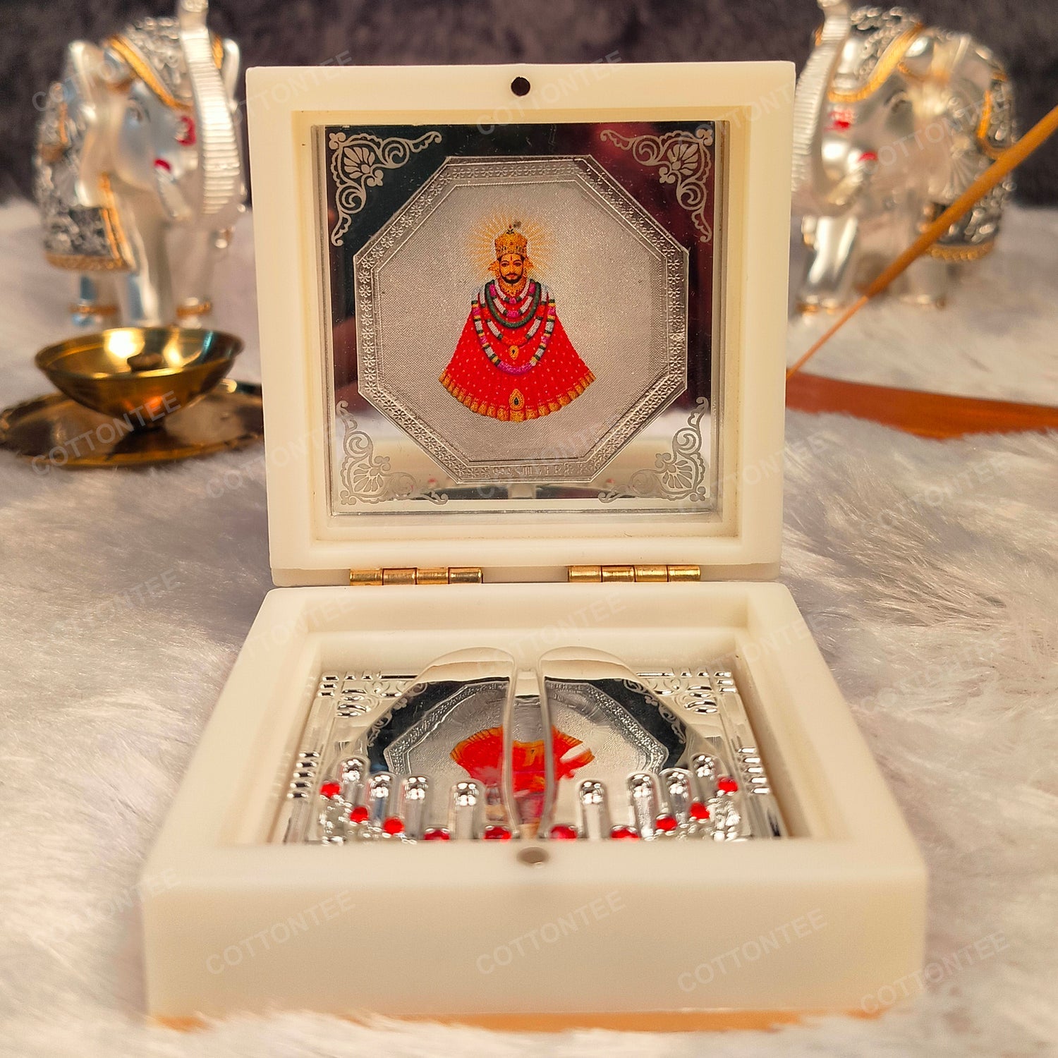 Khatu Shyam Pocket Temple (24 Karat Gold Coated)