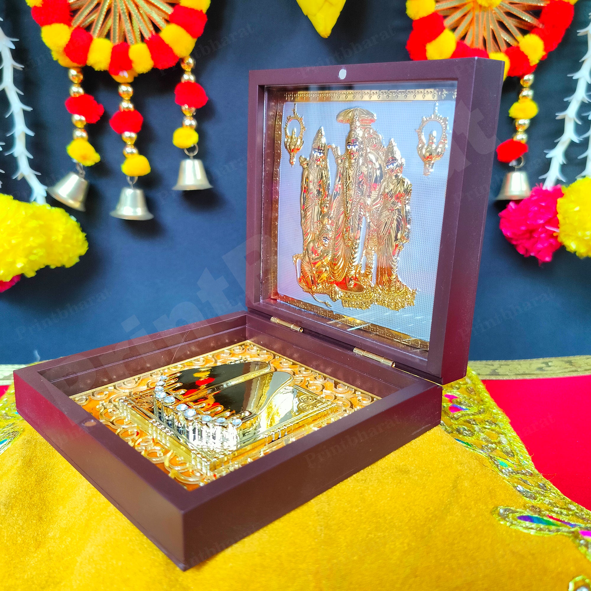 Ram Darbar Pocket Temple (24 Karat Gold Coated)