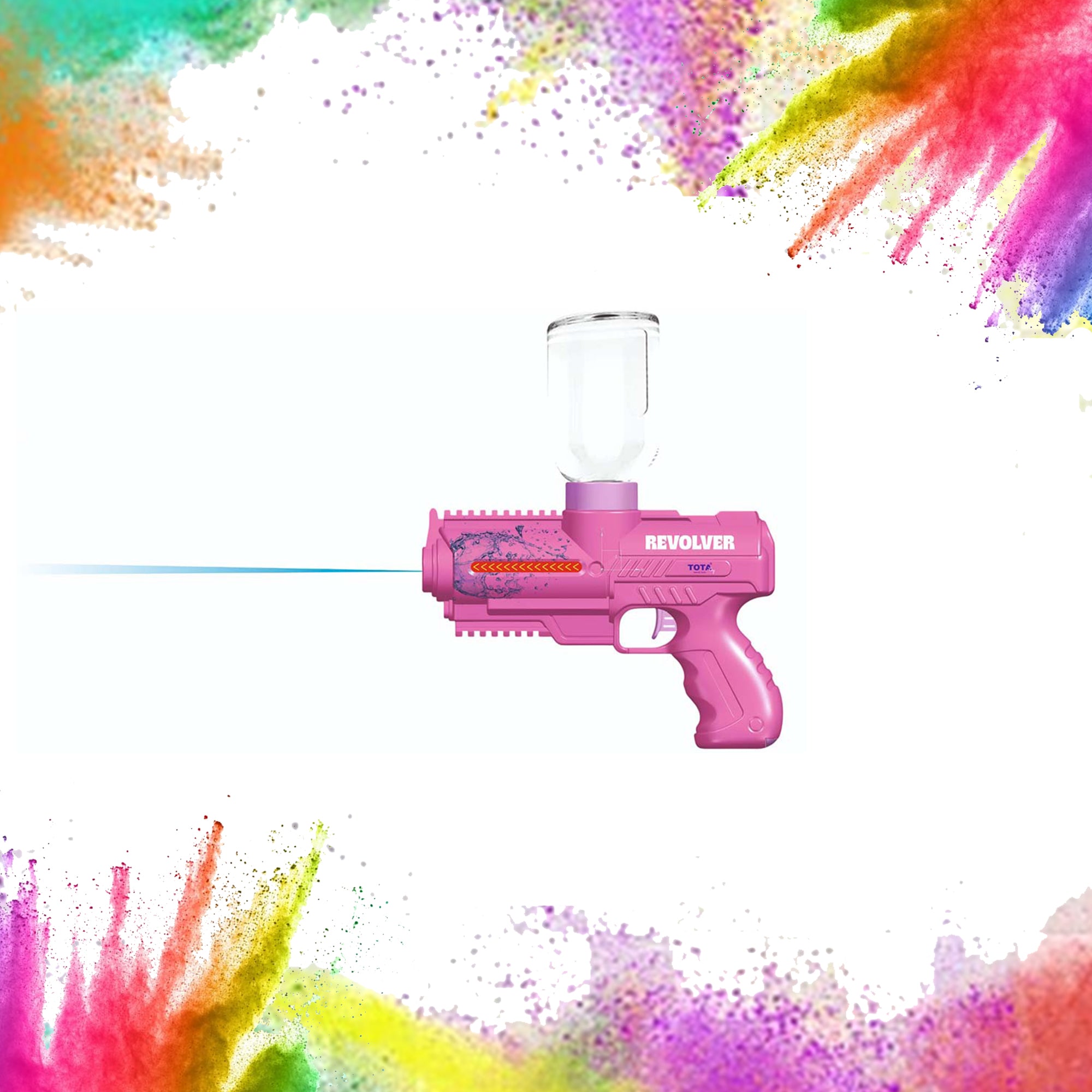 Revolver Gun Pichkari || High Pressure Holi Pichkari || Electric Water Toys Gun for Kids & Adults