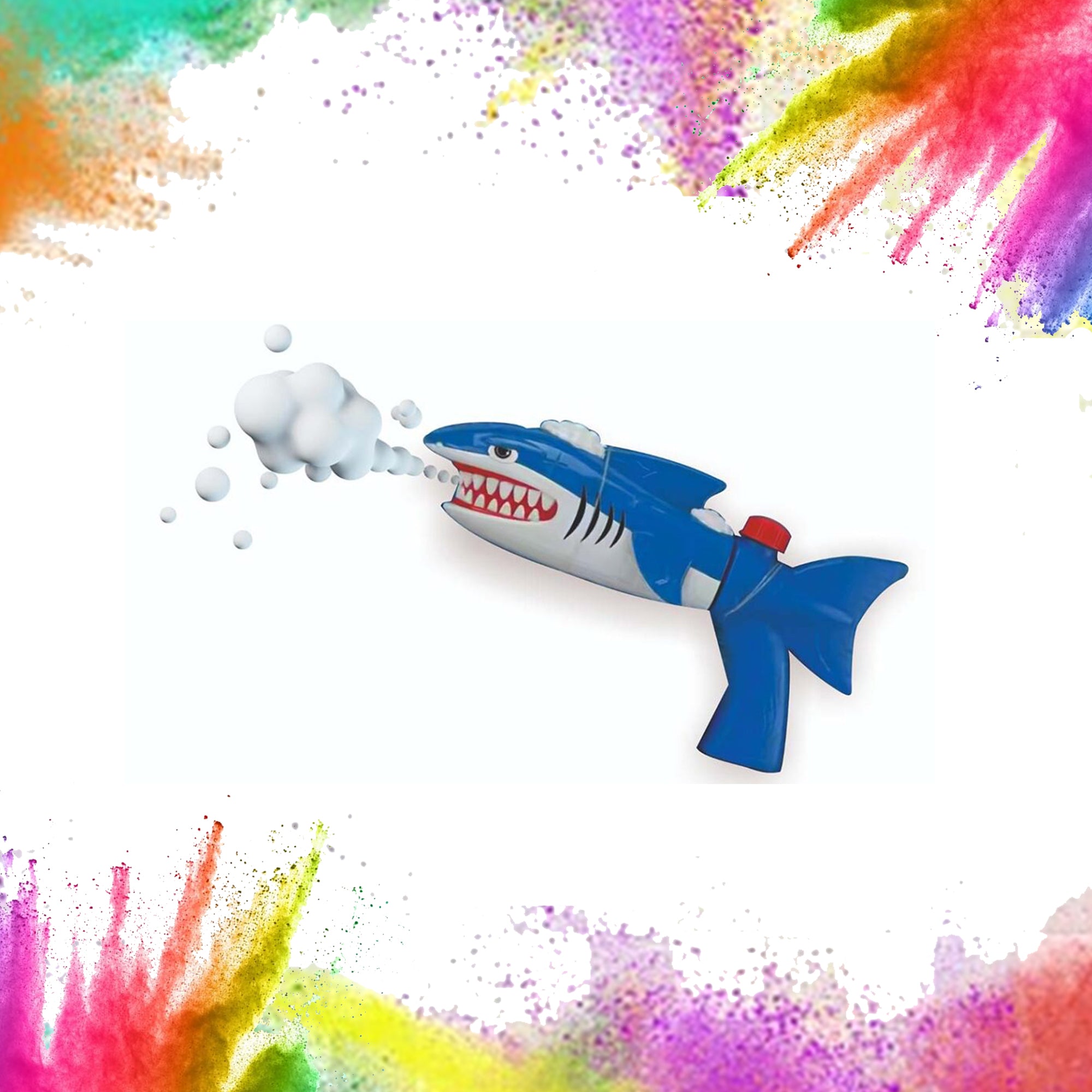 Foam Gun Water Toy || Enjoy the Fun with Toy | Outdoor Pichkari | Fish Toy for kids