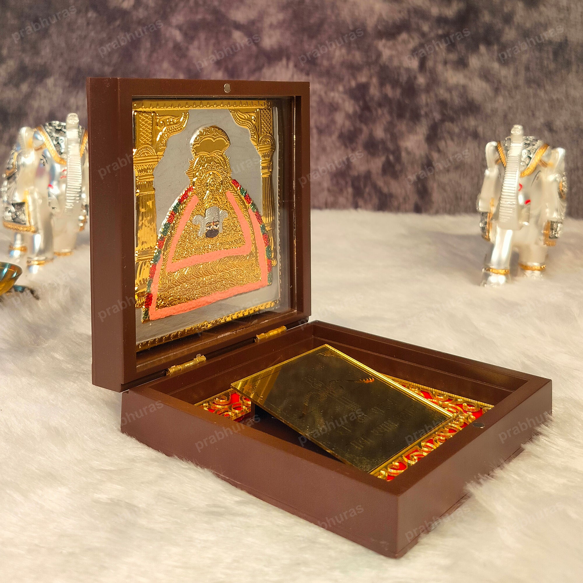 Khatu Shyam Pocket Temple (24 Karat Gold Coated)