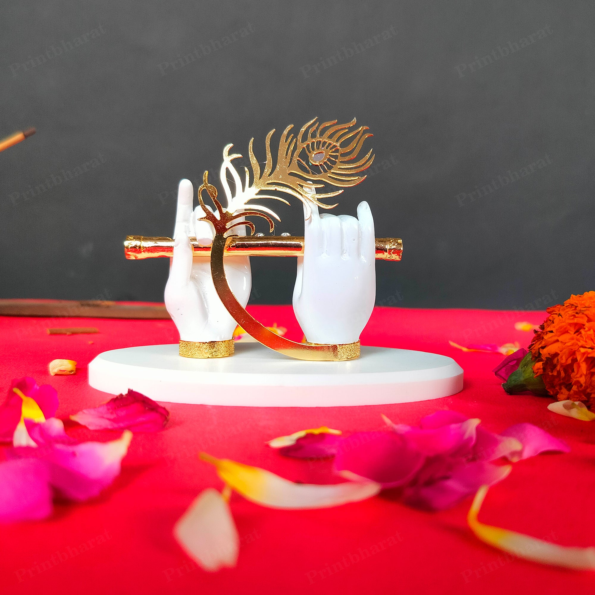 Krishnaji Divine Hands Idol (3.5, 7 & 9 Inches)