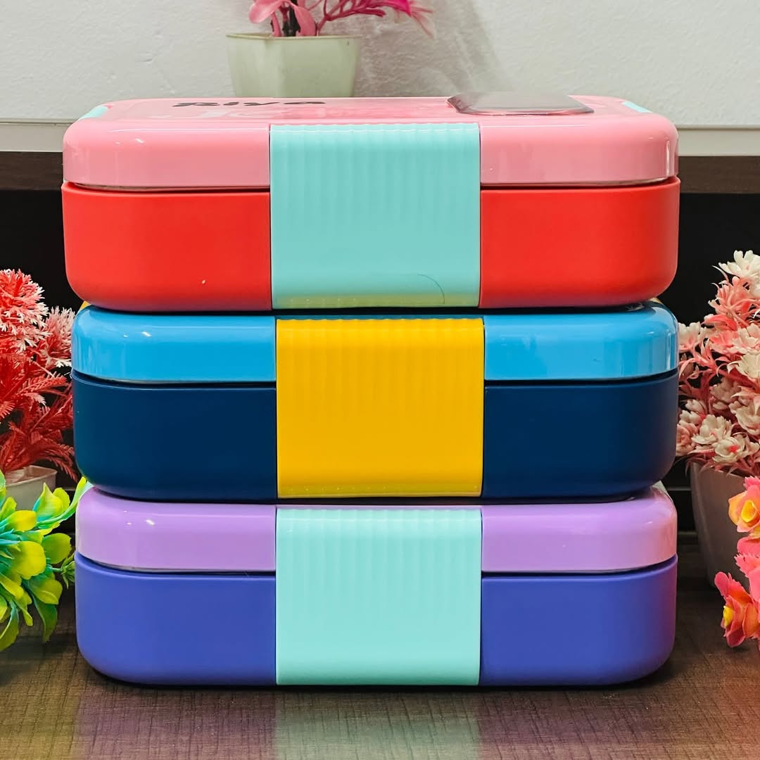3 Grid Stainless Steel Personalized Insulated Lunch Box