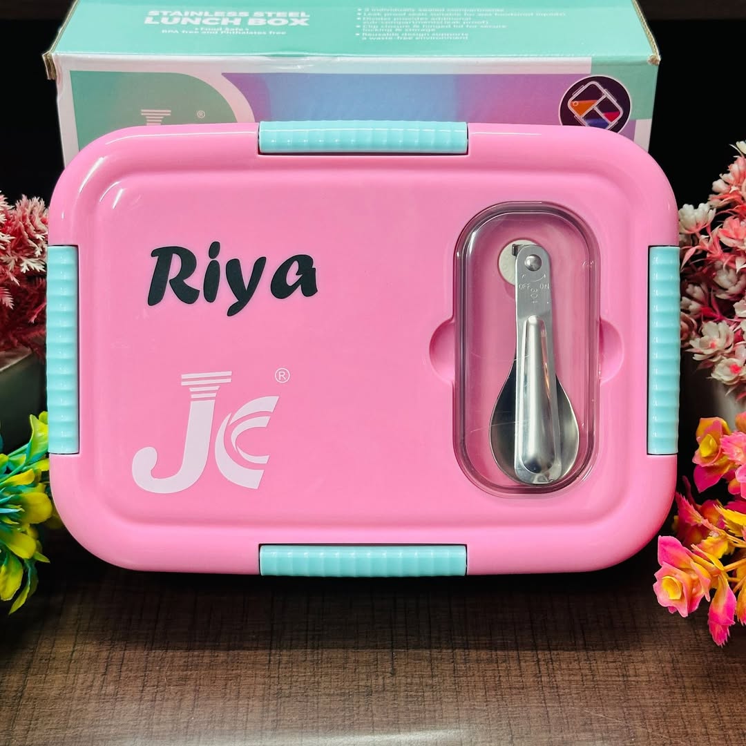 3 Grid Stainless Steel Personalized Insulated Lunch Box