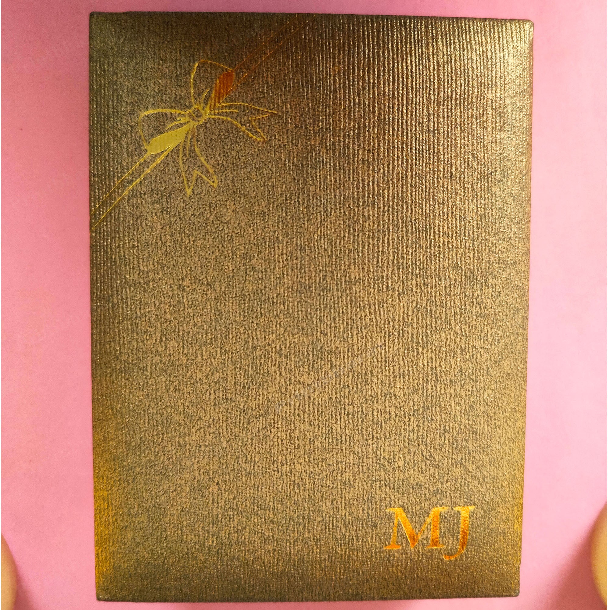 Wahe Guru Ji Leaf 24KT Gold Coated Table Top