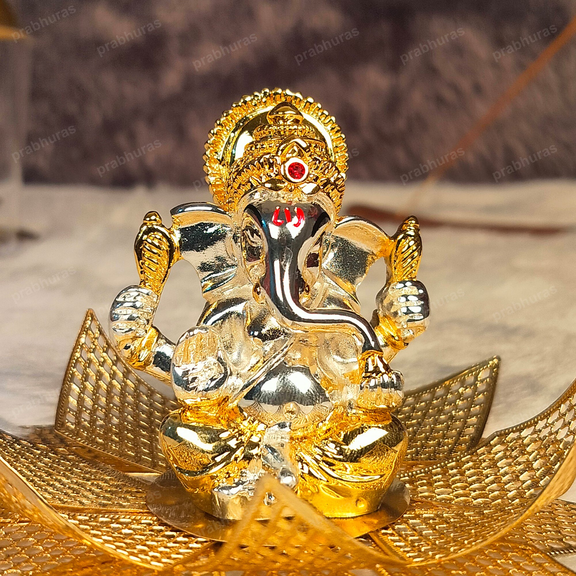 Shree Ganesh Ji Idol For Office car dashboard Temple