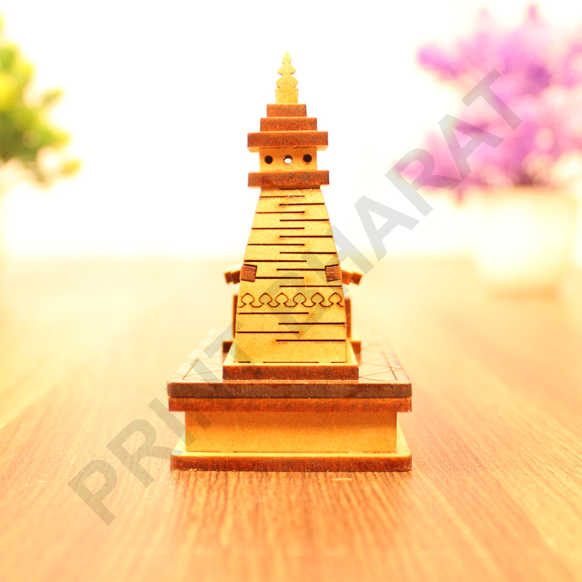 Kedarnath Wooden Temple,Shree Kedarnath Dham LENGTH: 11.5 CM,WIDHT: 8.5 CM,HEIGHT: 16 CM