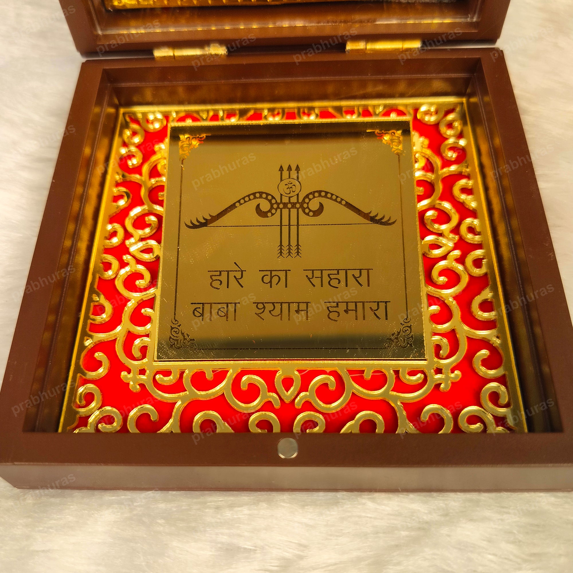 Khatu Shyam Pocket Temple (24 Karat Gold Coated)