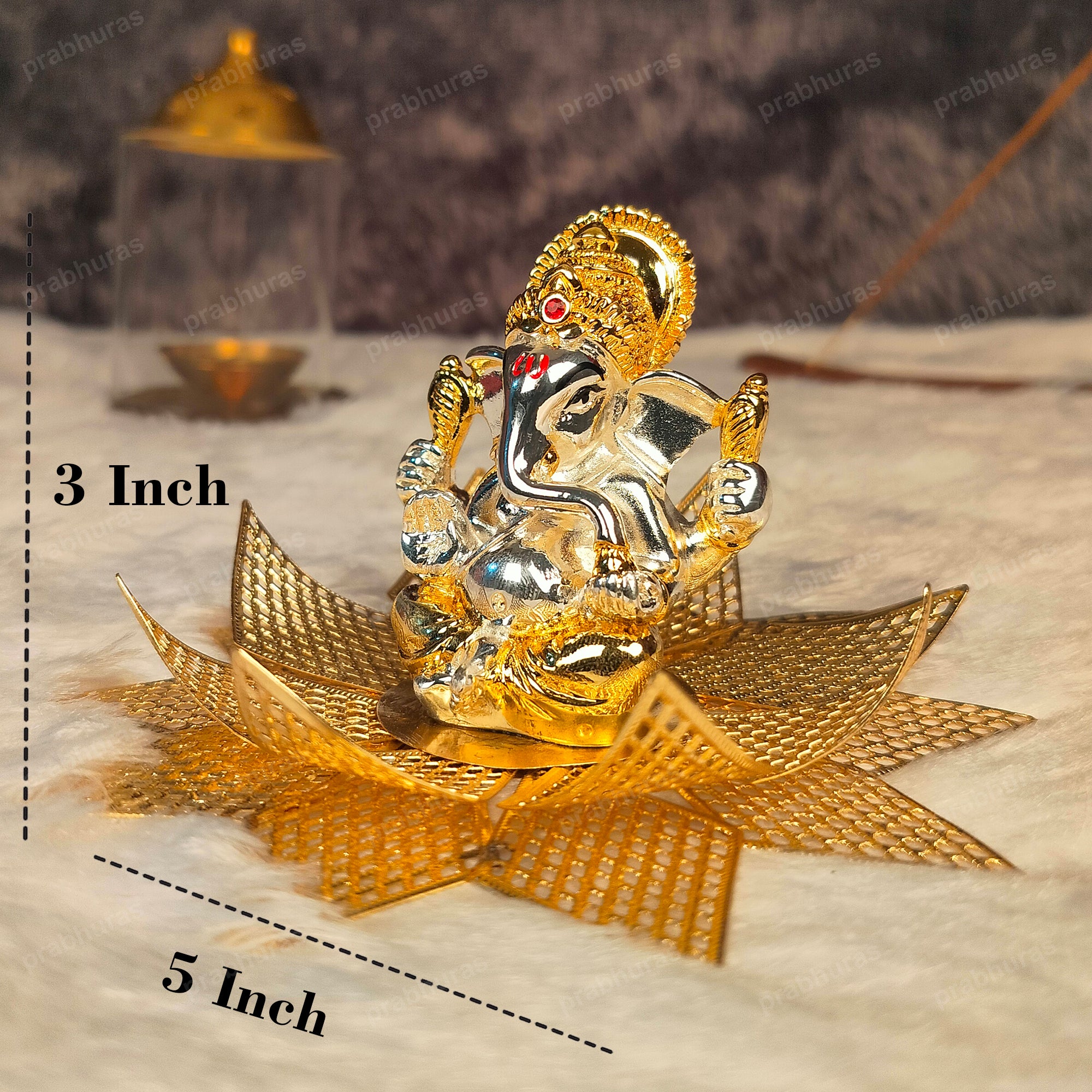 Shree Ganesh Ji Idol For Office car dashboard Temple