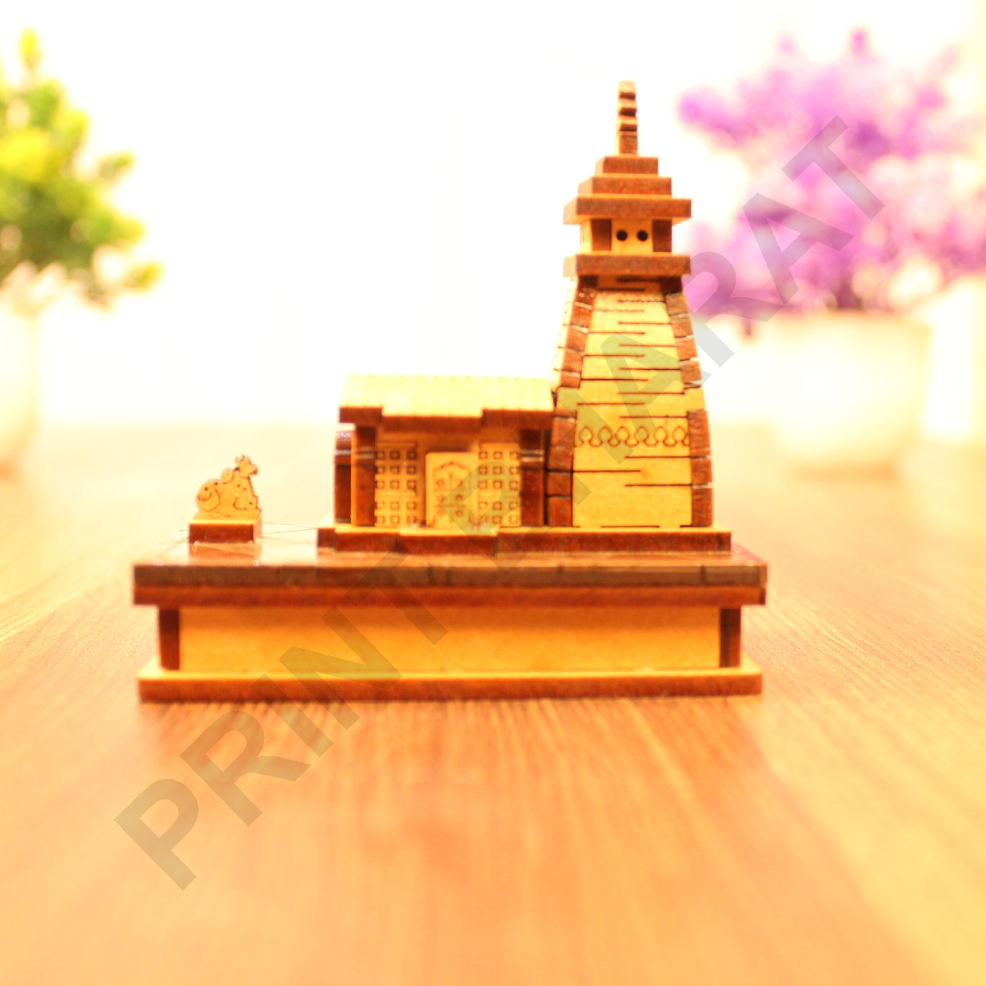 Kedarnath Wooden Temple,Shree Kedarnath Dham LENGTH: 11.5 CM,WIDHT: 8.5 CM,HEIGHT: 16 CM