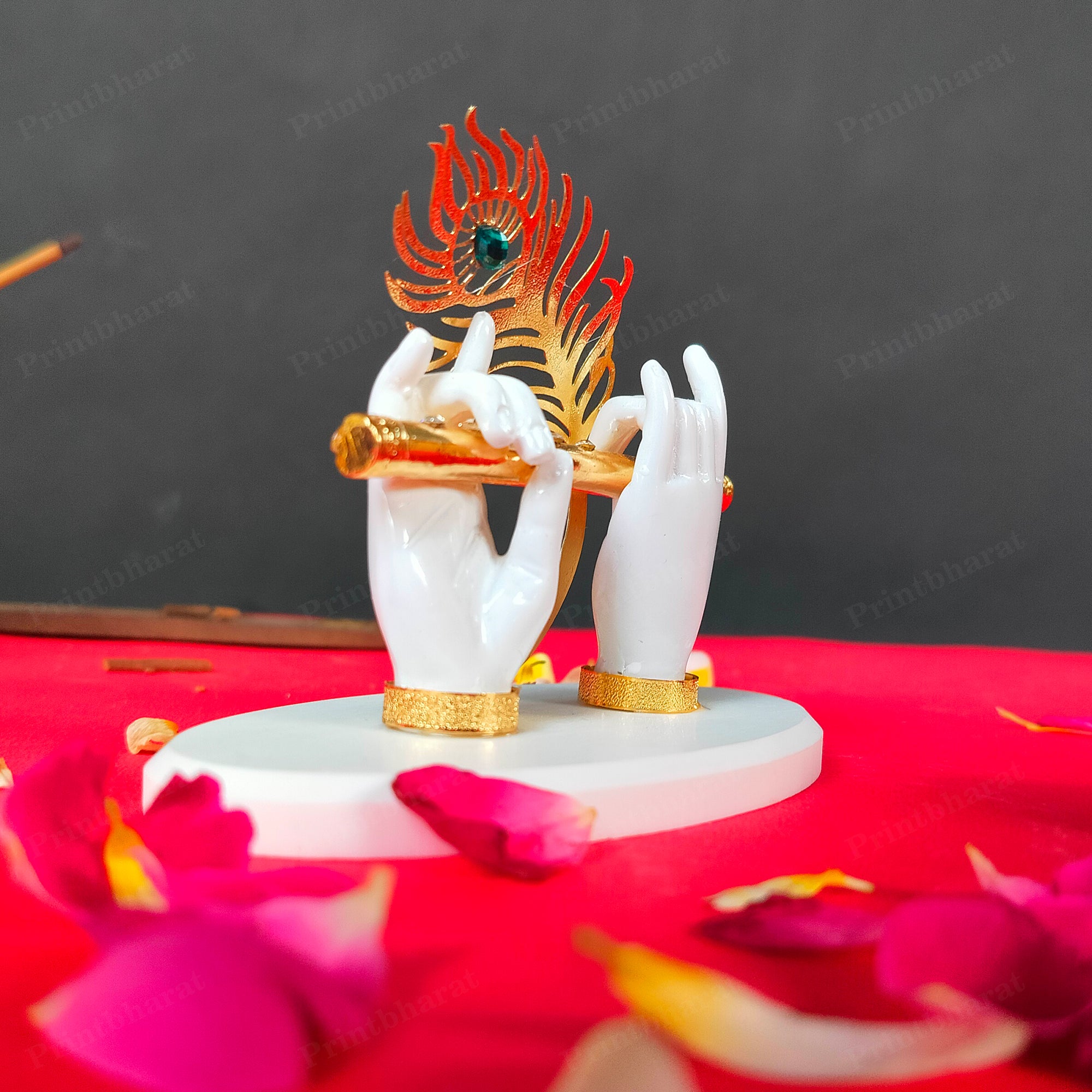 Krishnaji Divine Hands Idol (3.5, 7 & 9 Inches)