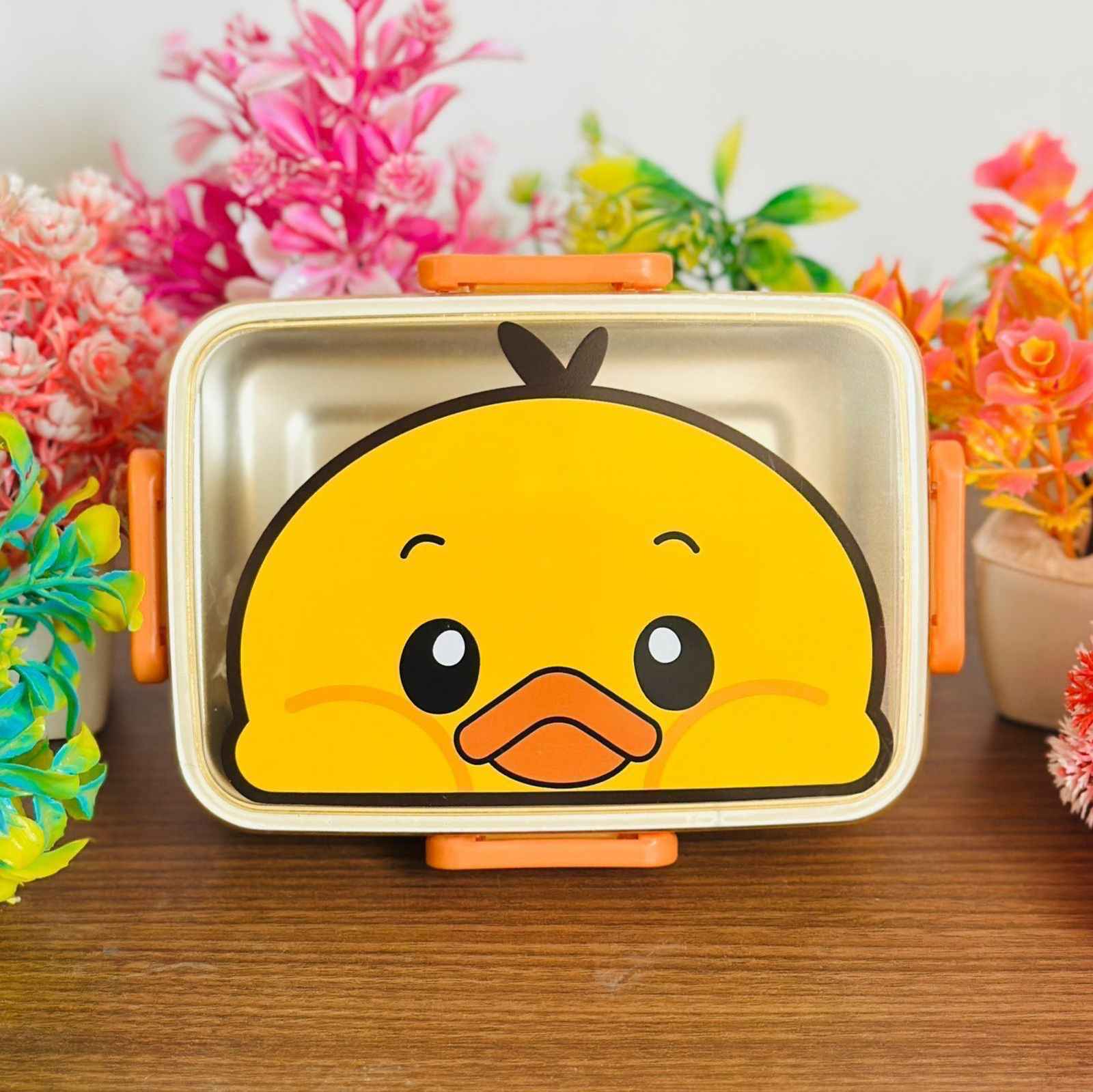 RainbowBites Bento Personalized Lunchbox (Leak Proof) (3 Compartment) 600 ML