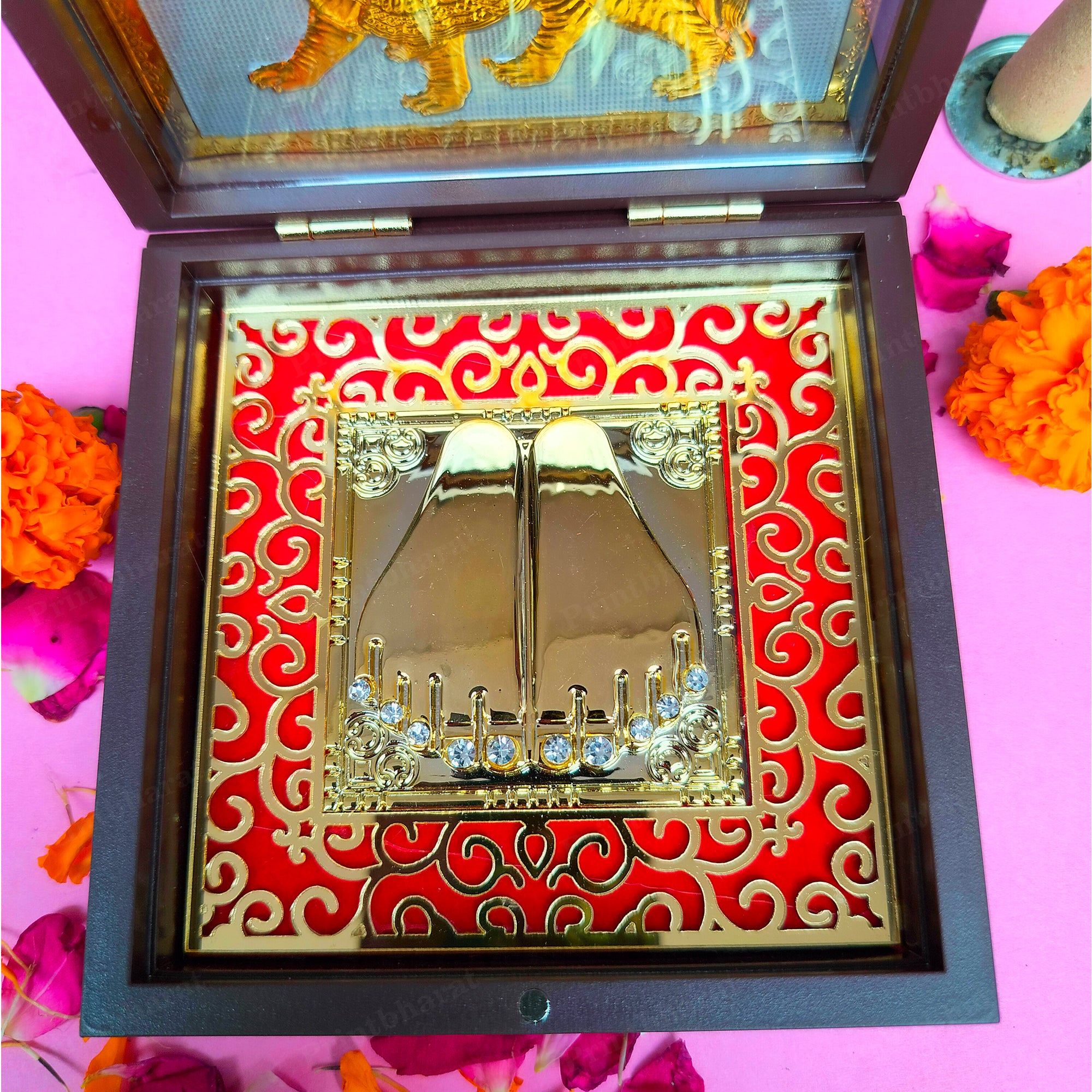 Jai Mata Di Pocket Temple (24 Karat Gold Coated)