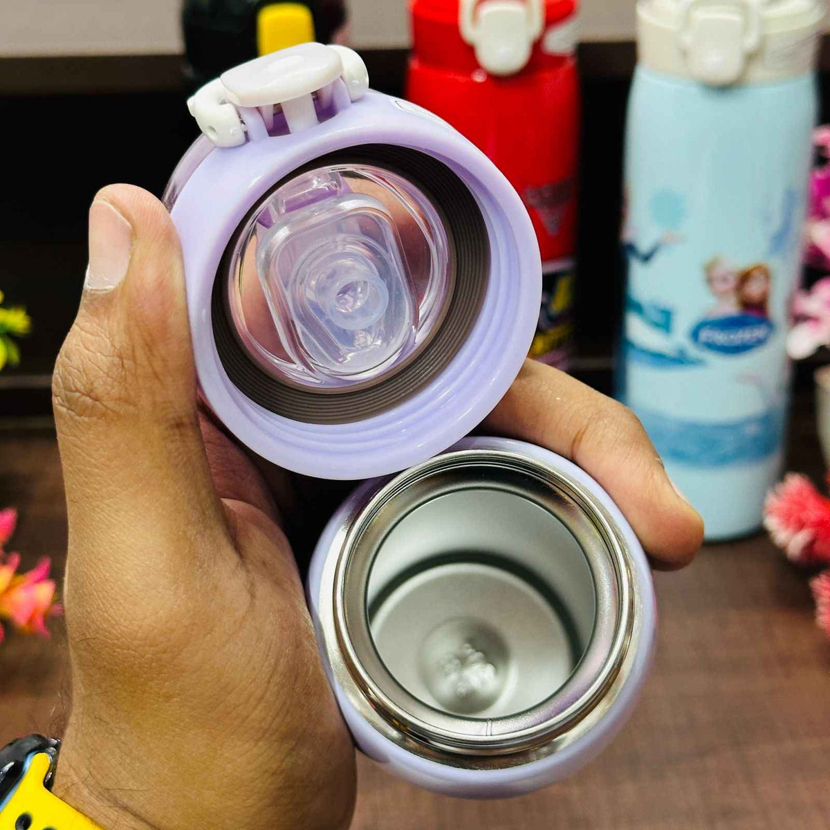 Personalized Stainless Steel Kids Water Bottles – Leak-Proof & Insulated (500 ml)