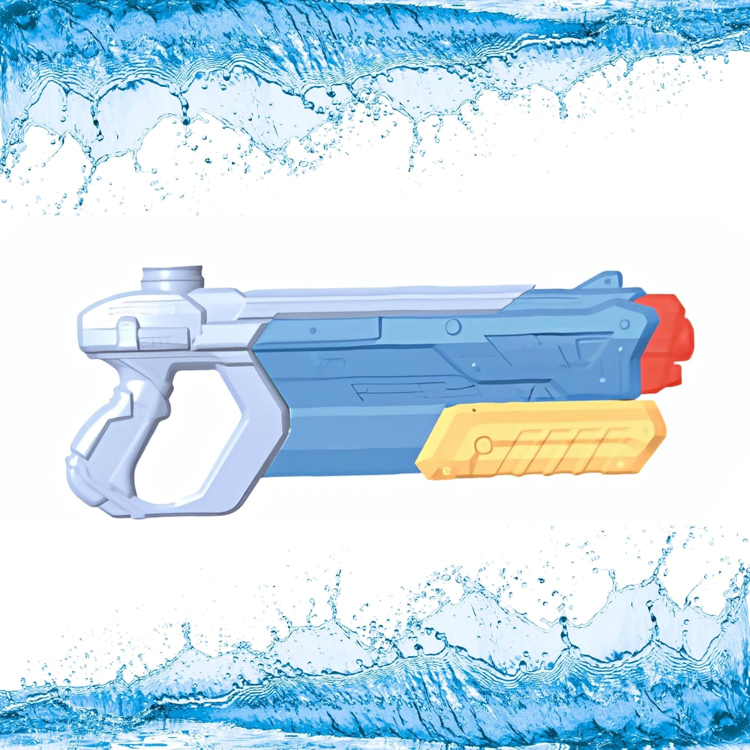 TOTA Automatic Pressure Water Gun Toy | 17 Ft + Range