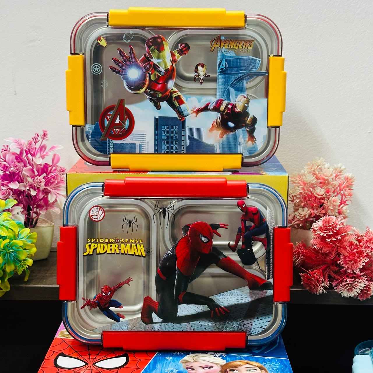 Insulated 3 grid personalized bento lunch box