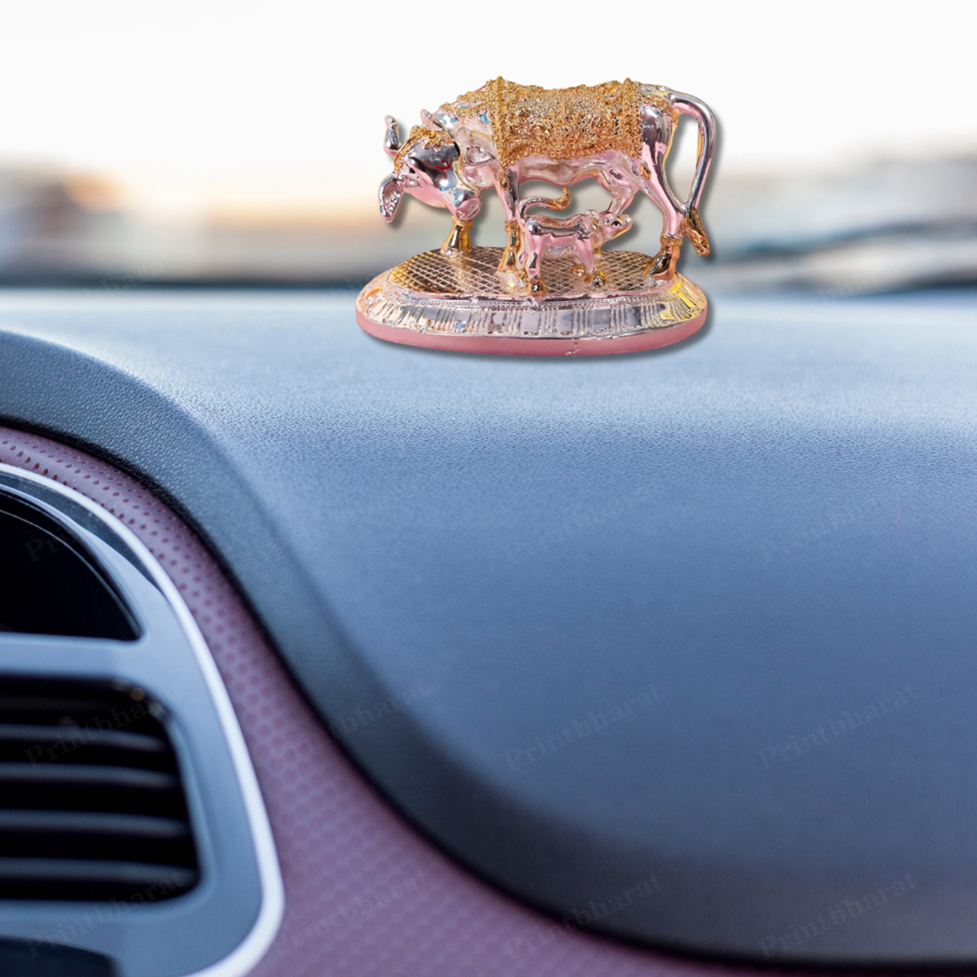 Kamdhenu Cow with Calf Vastu, Vastu Items for Home for Good Luck - Offers Wealth, Prosperity, Health, Peace