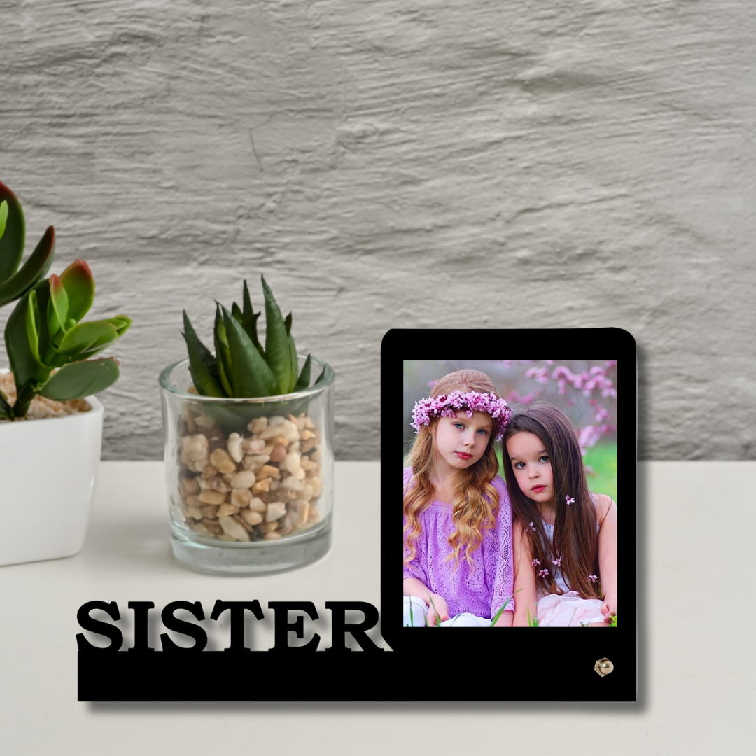 Customized Raksha Bandhan/Bhaidhoj MDF Photo Frame Gifting For Bhaiya Bhabhi/Brother/Sister Personalized
