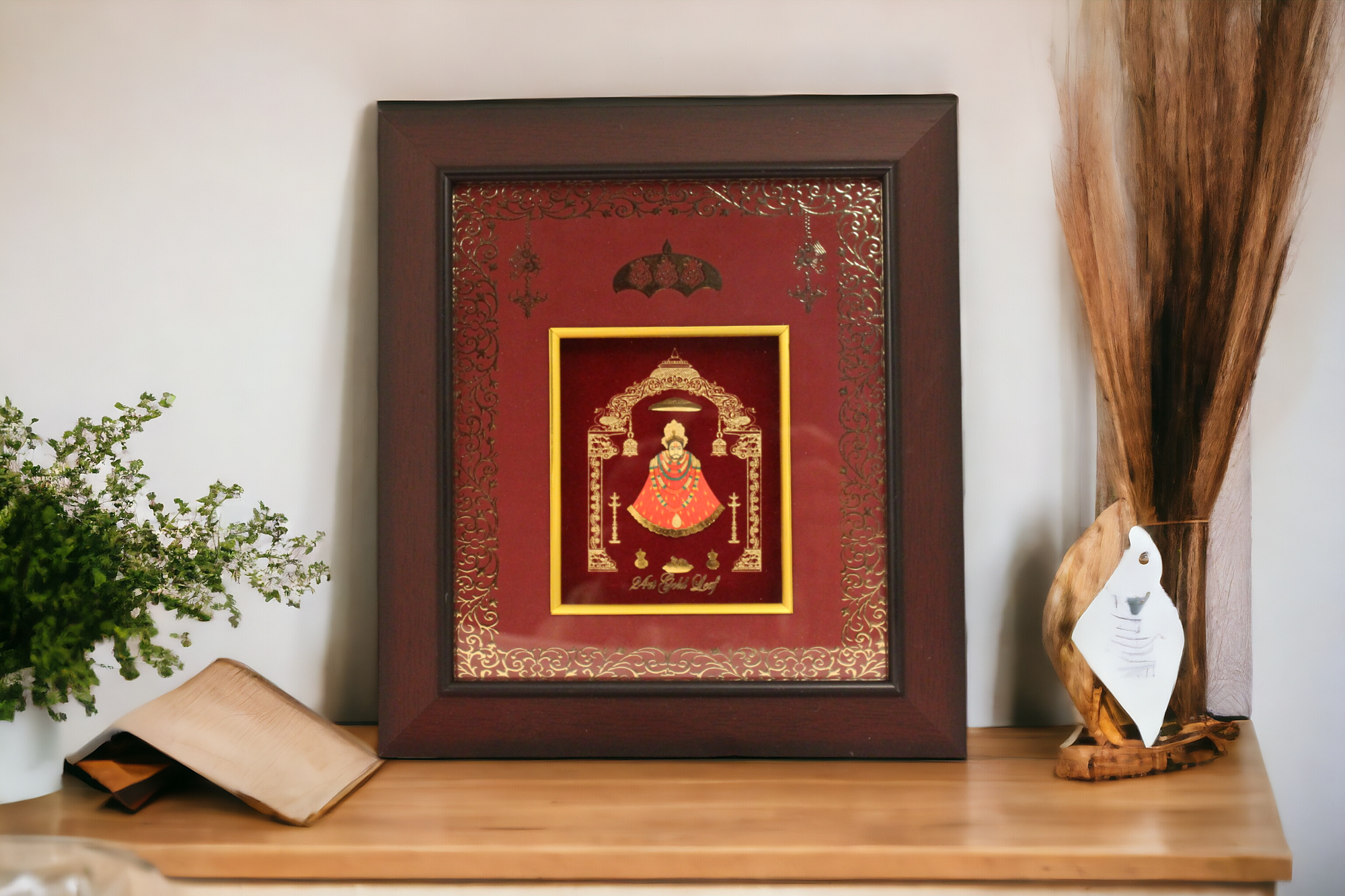Khatu Shyam Wall Hanging And Table
