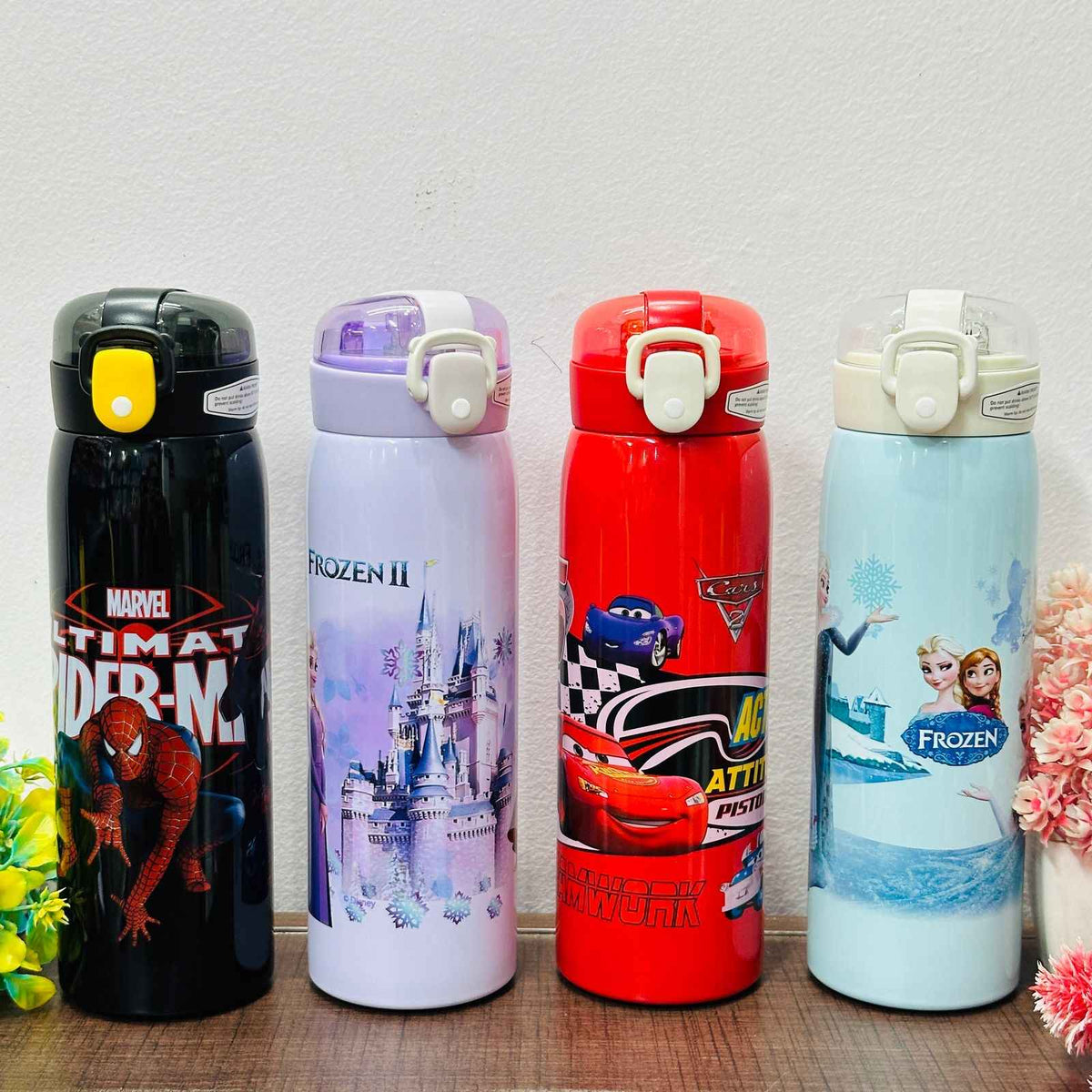 Personalized Stainless Steel Kids Water Bottles – Leak-Proof & Insulated (500 ml)