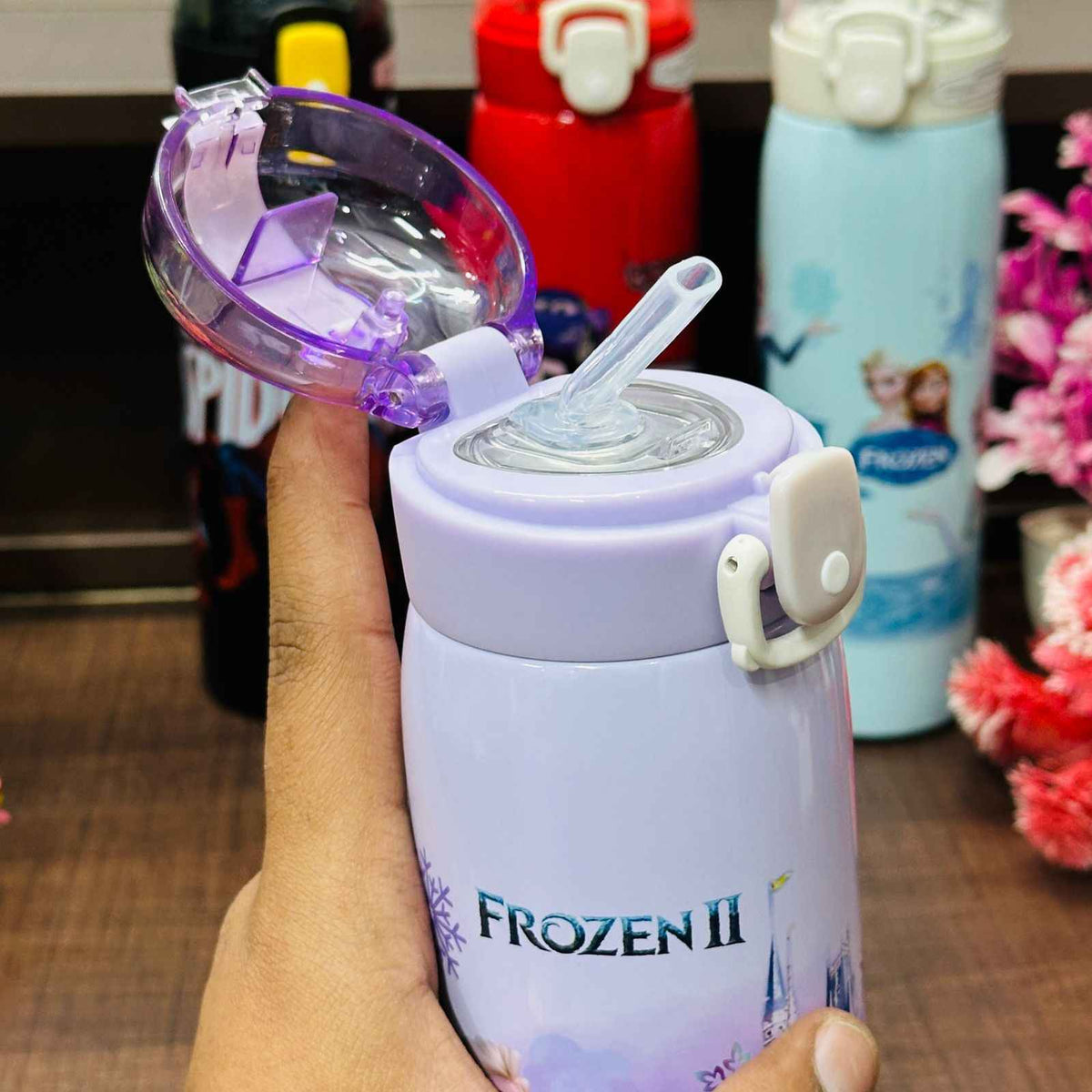 Personalized Stainless Steel Kids Water Bottles – Leak-Proof & Insulated (500 ml)