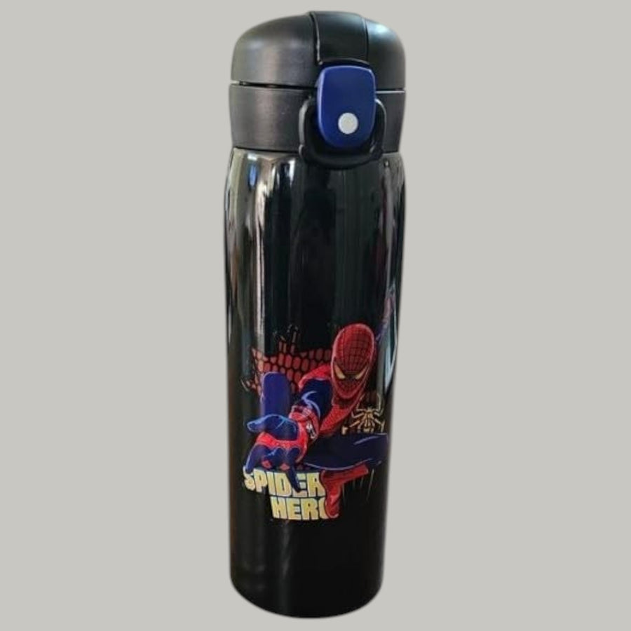 Marvel Hero Stainless Steel Kids Water Bottle - Leak Proof And Insulated (500 ml)