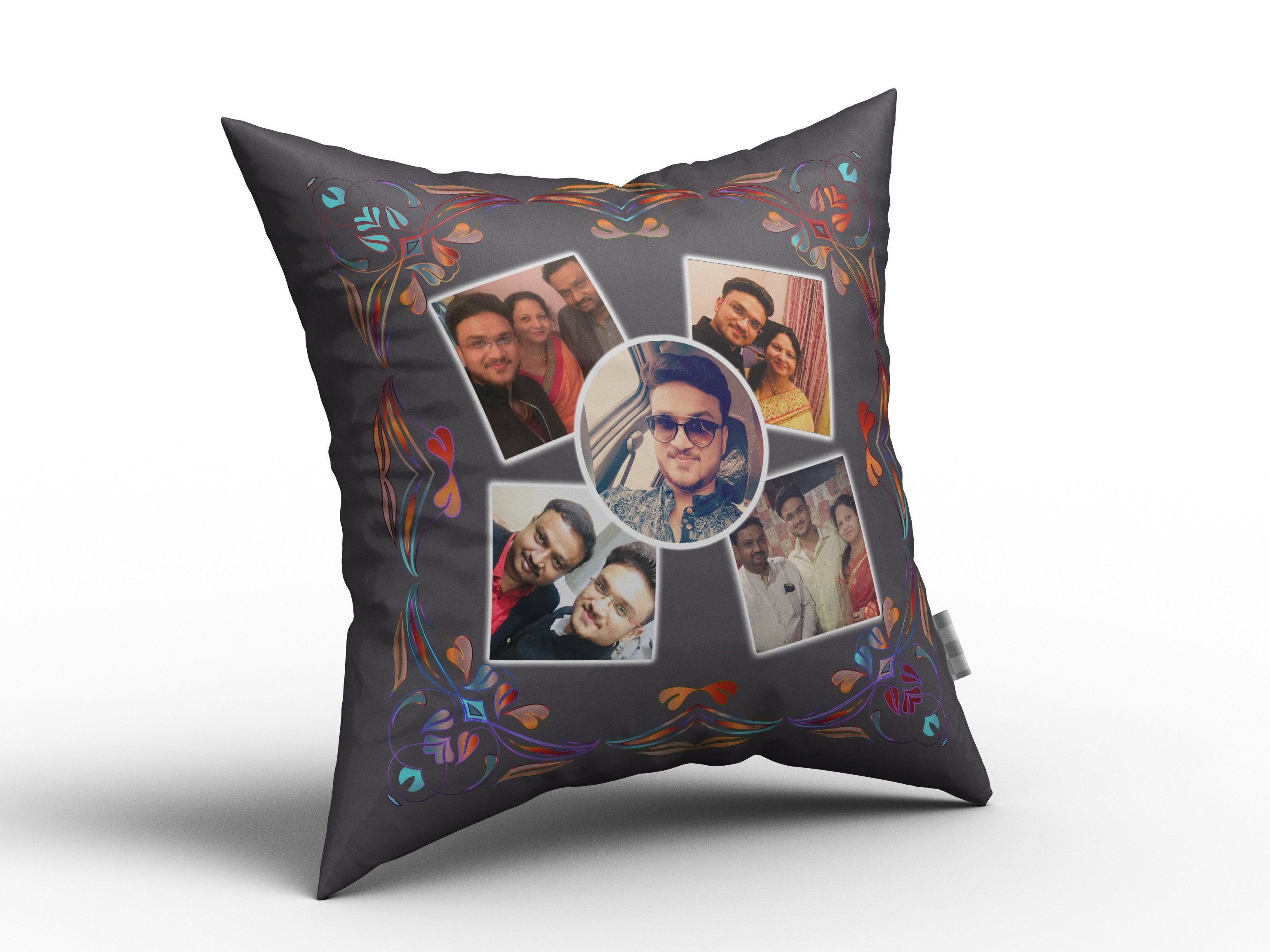 PERSONALIZED COLLAGE CUSHION GIFT