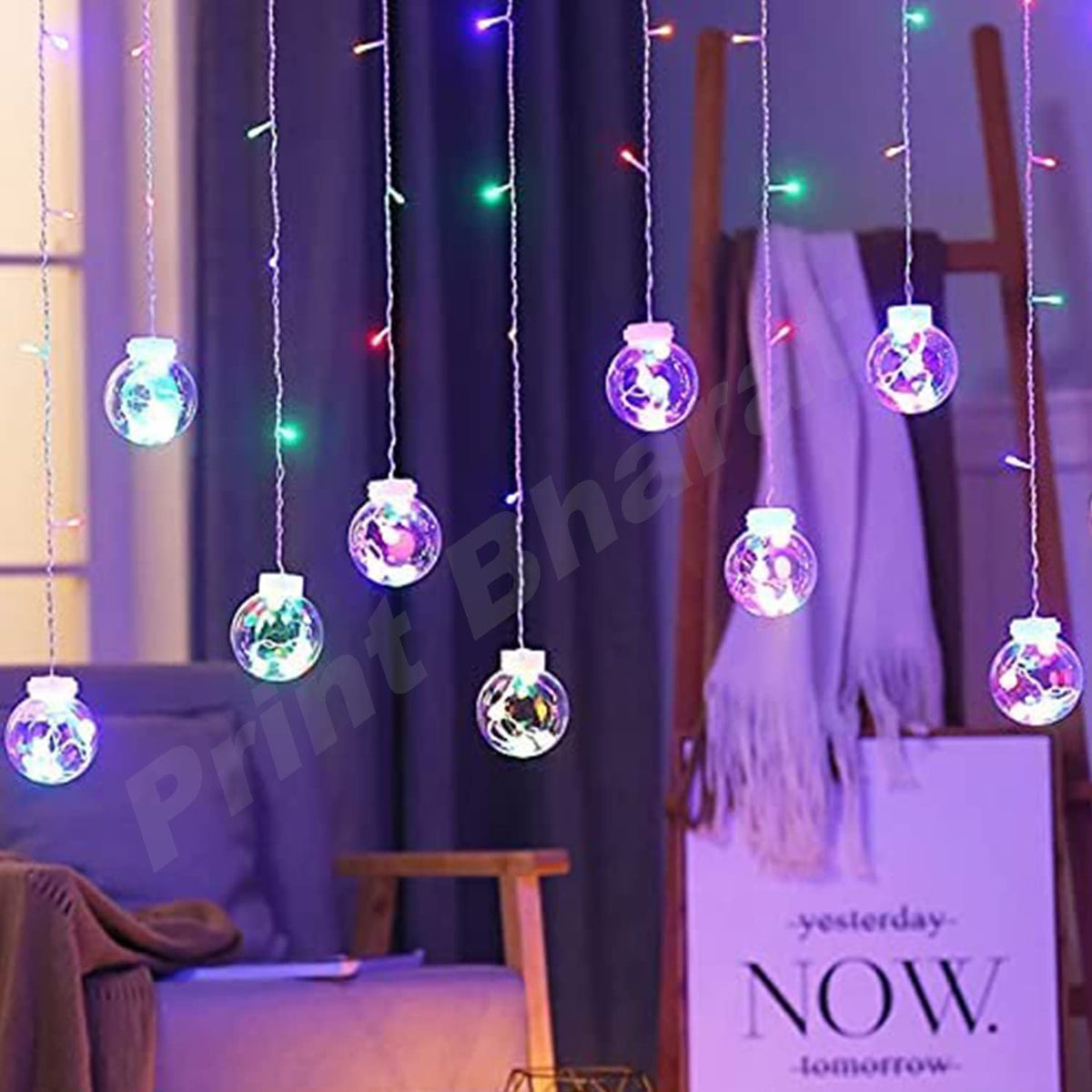 Wish Ball Diwali Decoration Curtain for Decoration for Gift Christmas Decoration Valentine Decoration Home Decoration