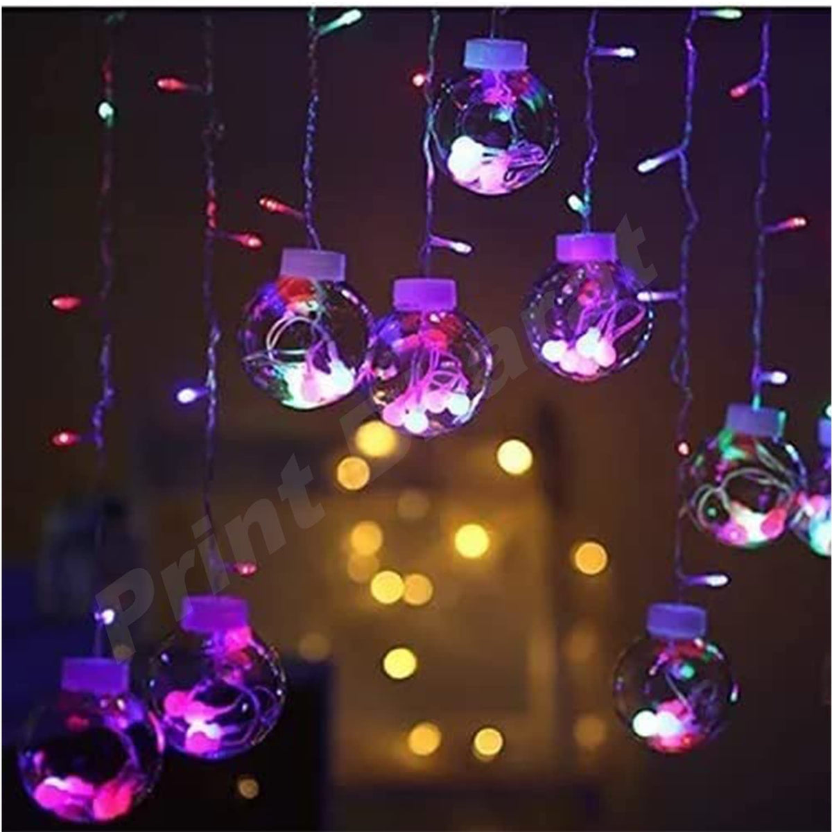 Wish Ball Diwali Decoration Curtain for Decoration for Gift Christmas Decoration Valentine Decoration Home Decoration