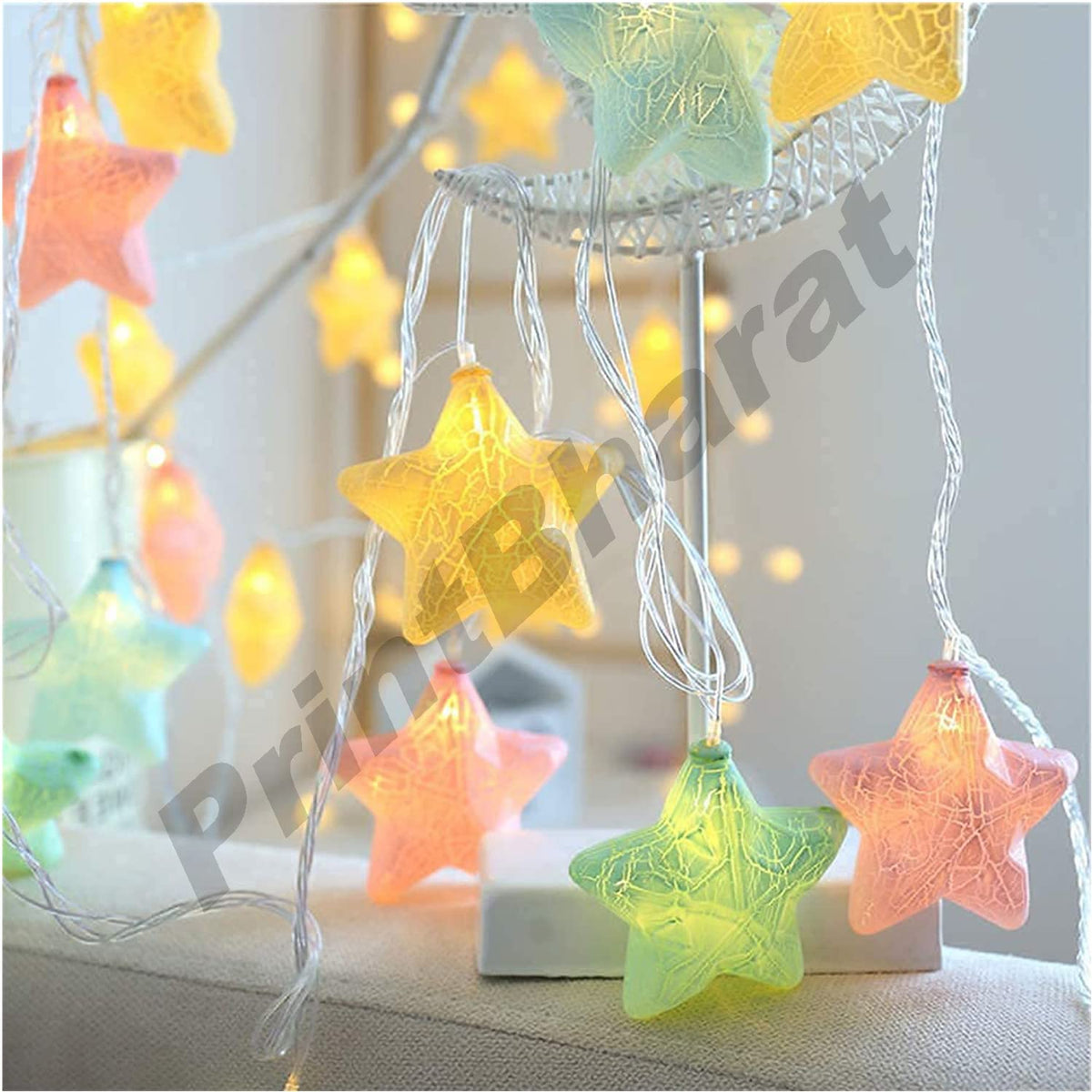 Star Crak Light Diwali Decoration Curtain for Decoration for Gift Christmas Decoration Valentine Decoration Home Decoration