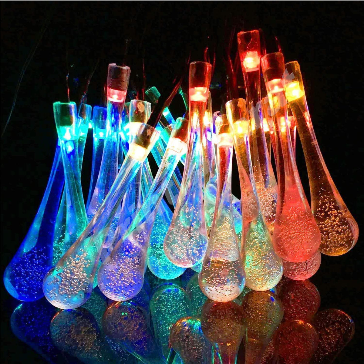 Water Drop Light Diwali Decoration Curtain for Decoration for Gift Christmas Decoration Valentine Decoration Home Decoration