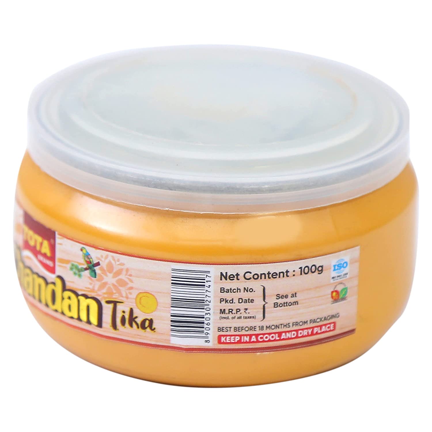 TOTA Ayurvedic Chandan Tika | Sandalwood Tilak Paste for Pooja | All Festivals and Occasions - 100 gm