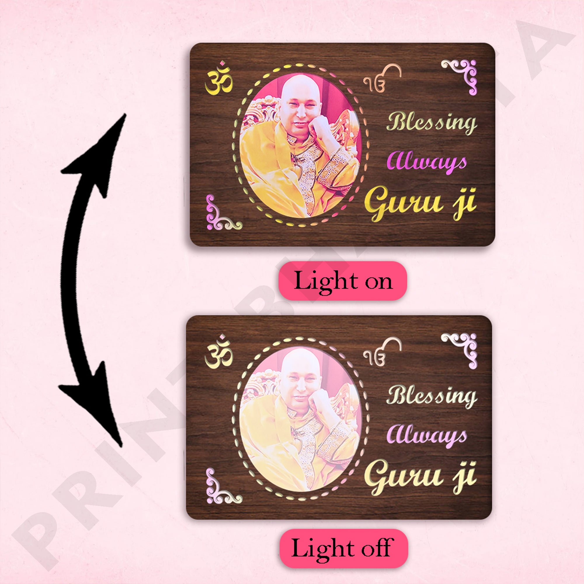 Blessing Guru Ji MDf Frame