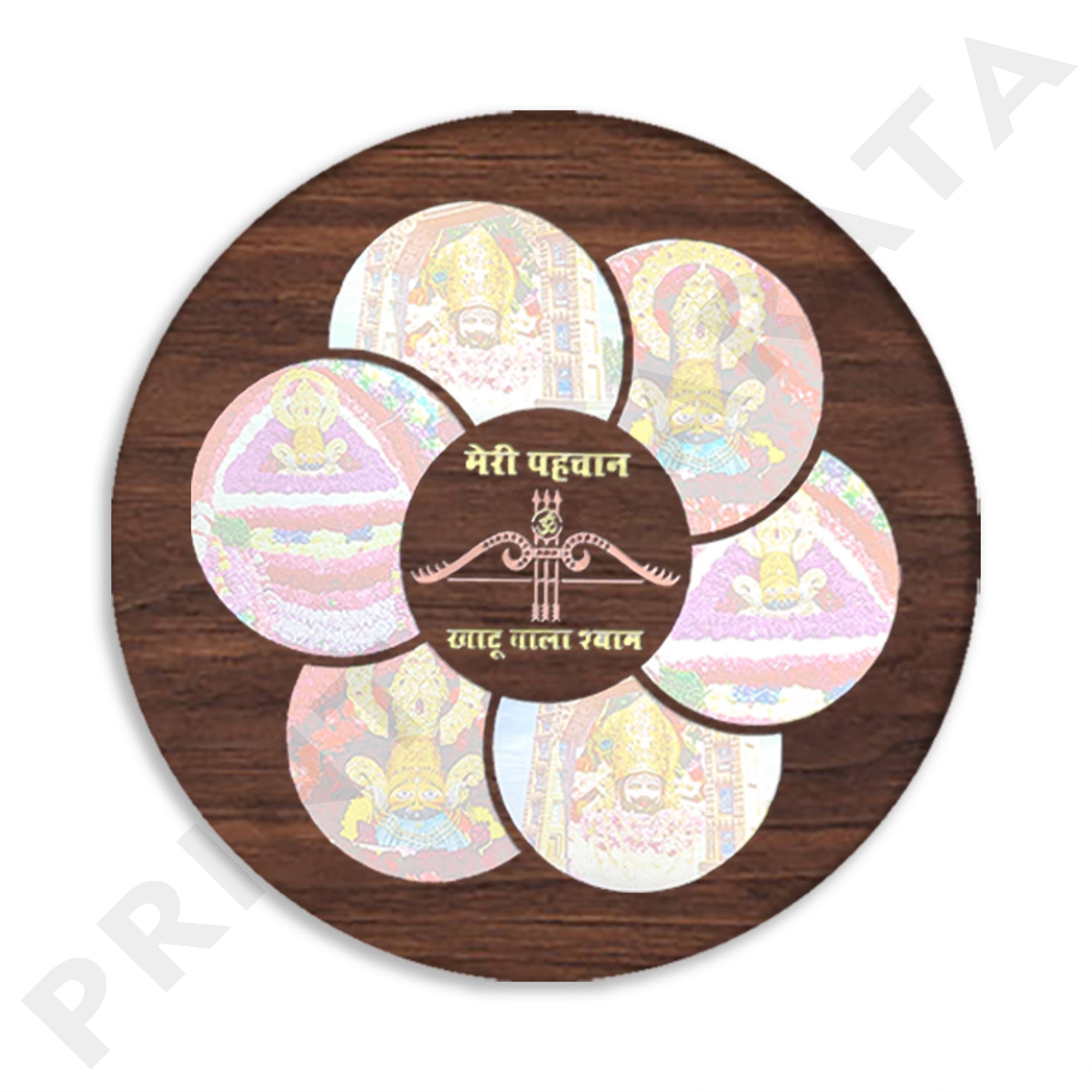 Neon Khatu Circle Frame