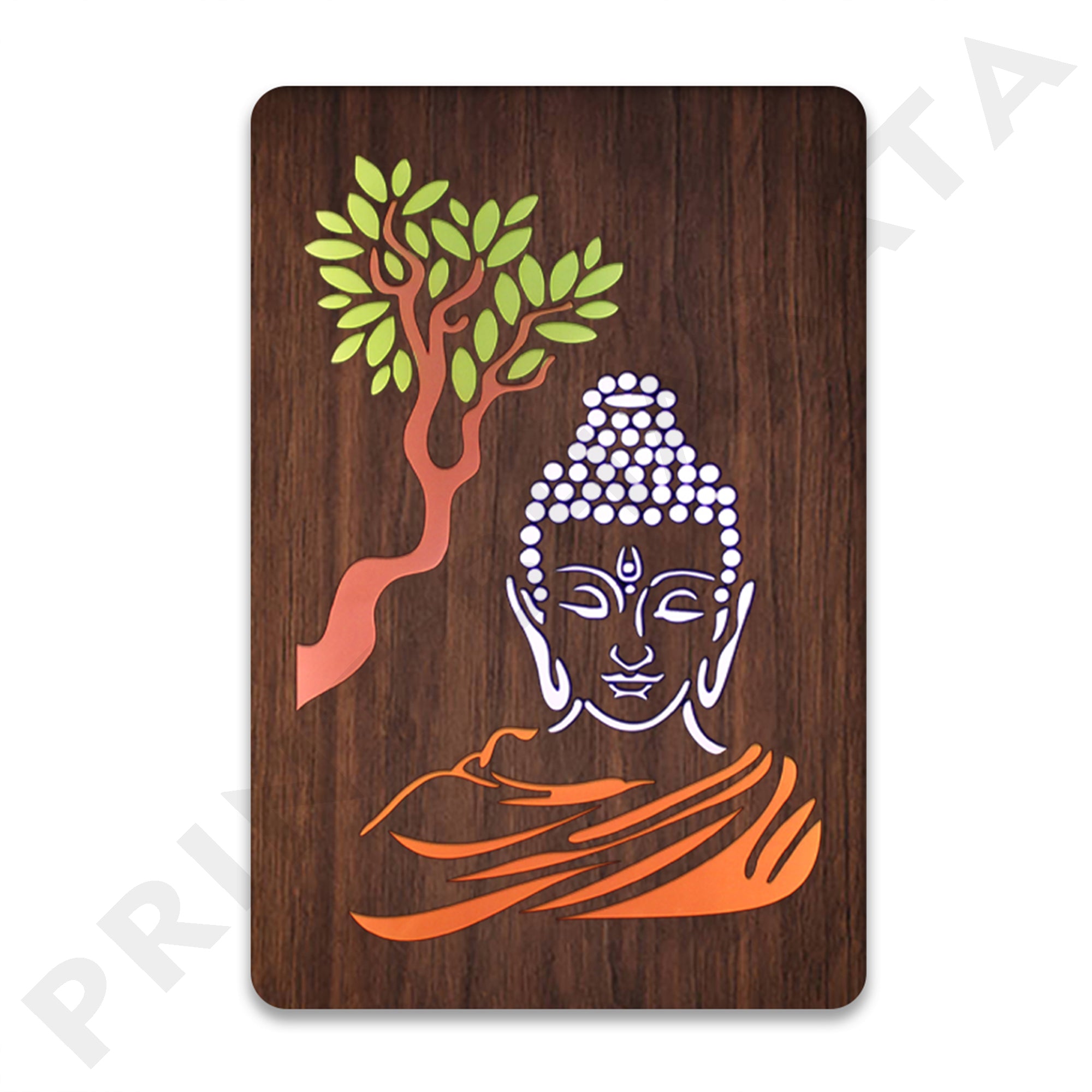 Lord Buddha MDf Aadi Yogi Frame