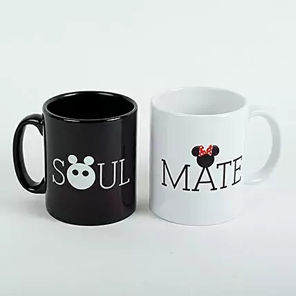 SOUL MATE PRINTED CERAMIC MUGS