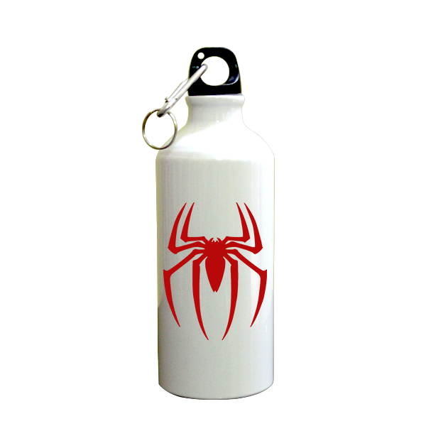 Spider SuperHero Printed Sipper (600ml, Aluminium)