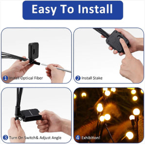 Radiant Firefly Delights - Solar Garden Magic Light