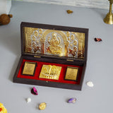 Laxmi Charan Pocket Temple (24 Karat Gold Coated)