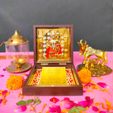 Hanuman  Small Pocket Temple (24 Karat Gold Coated)
