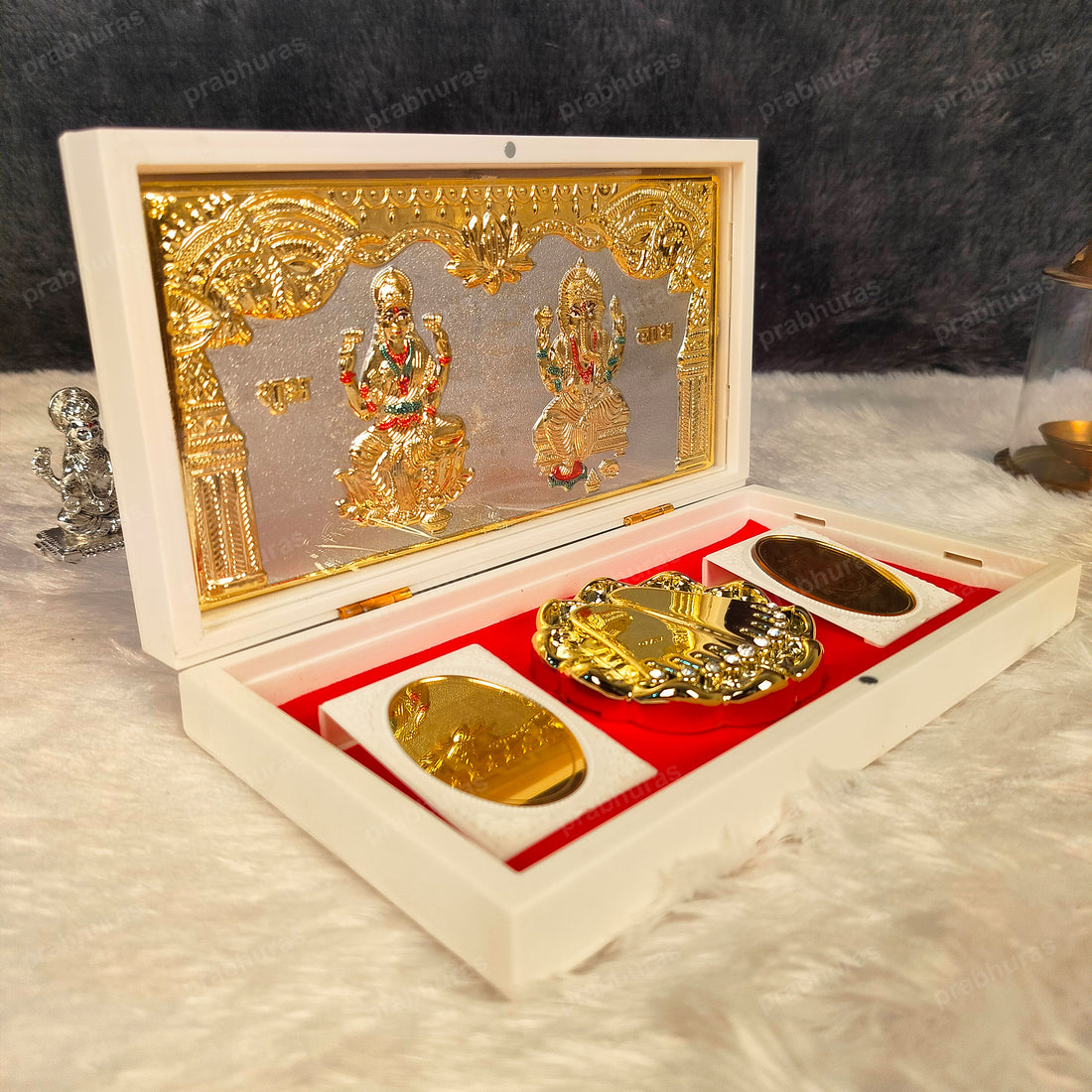 Laxmi Pocket Temple (24 Karat Gold Coated)