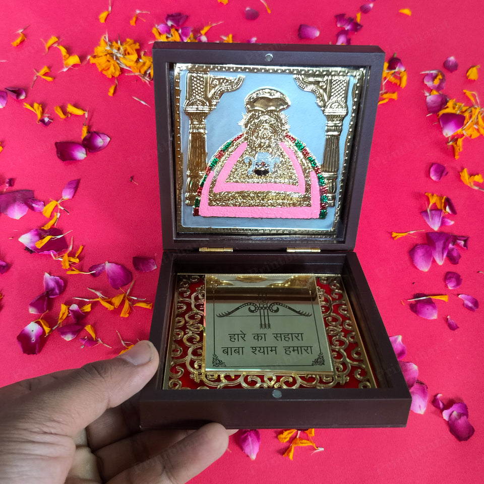 Khatu Shyam Pocket Temple (24 Karat Gold Coated)