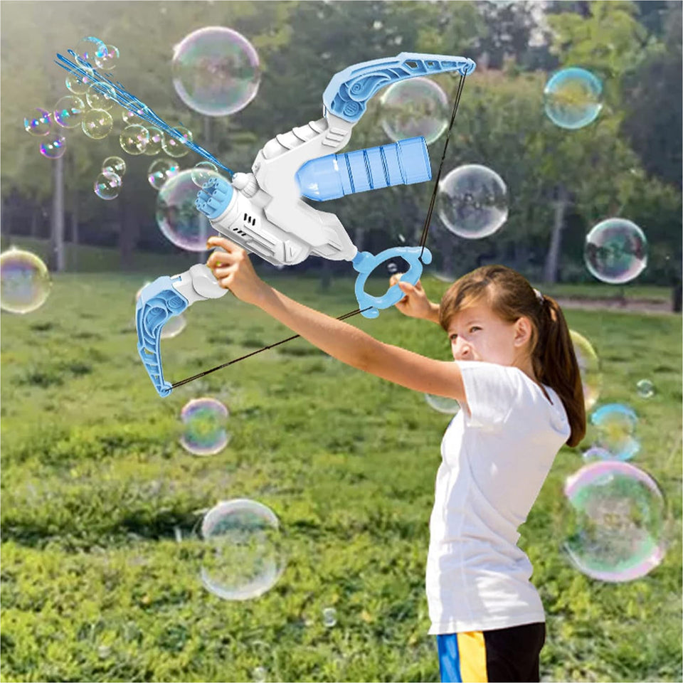 2 in 1 X-Bow Pichkari for Holi Celebration (Water+Bubble) | Xbow Pichkari Toy
