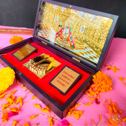 Shiv Shanker Pocket Temple (24 Karat Gold Coated)