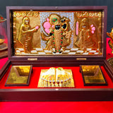 Shreenathji Pocket Temple (24 Karat Gold Coated)