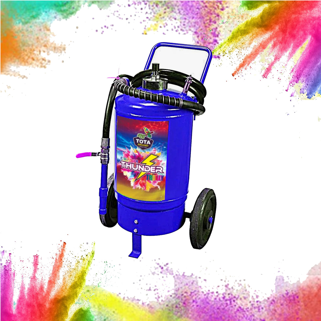 Tota Trolly Gulal Thunder || Amazing Gadget of Holi || Assorted Color || 25Kg