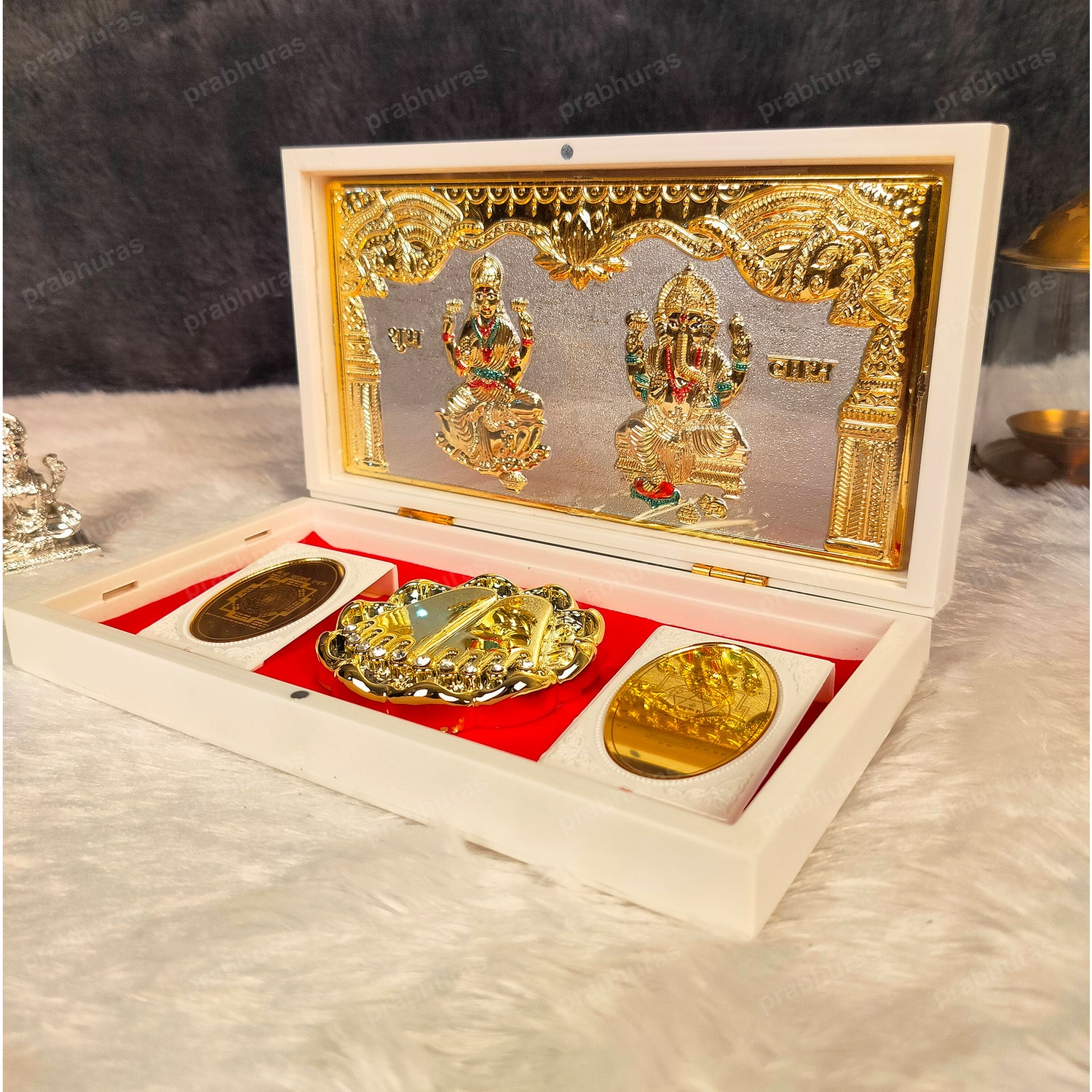 Laxmi Pocket Temple (24 Karat Gold Coated)