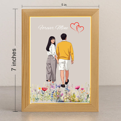 Customized Acrylic Photo Frame 7×5 Inch Personalized Name, Photo Text